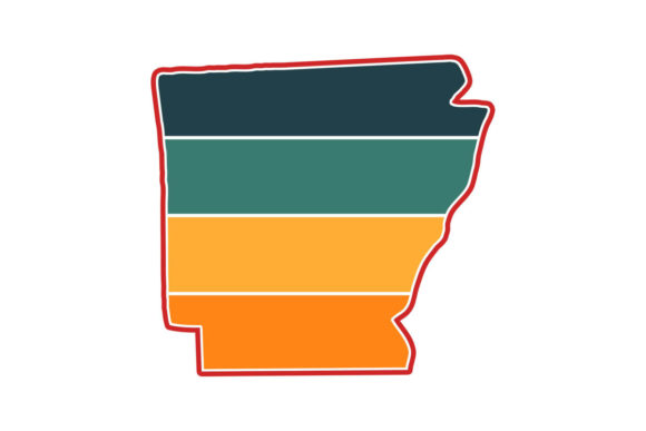 Arkansas State Retro Sunset PNG SVG Review