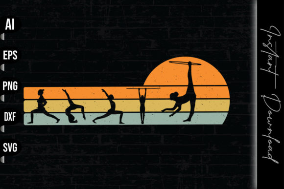 Gymnasts Vintage Retro: A Designer's Review