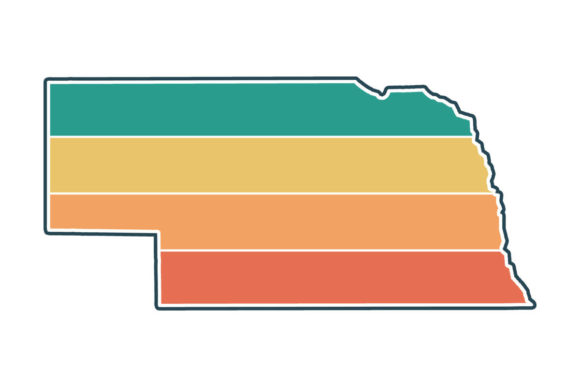 Nebraska State Retro Sunset PNG SVG Review