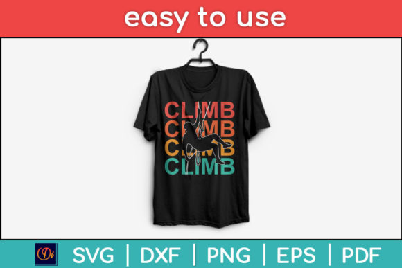 Retro Vintage Climbing Svg Cutting File Review