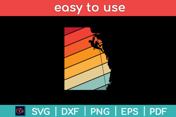 Rock Climbing Retro Style Bouldering Svg Review